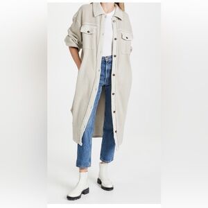 Free People Long Ruby Jacket XS